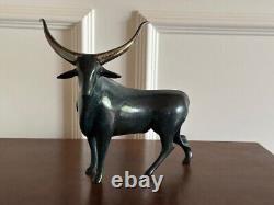 Loet Vanderveen Limited Edition Bronze Bull #396/500 Mint Condition