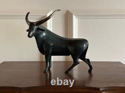 Loet Vanderveen Limited Edition Bronze Bull #396/500 Mint Condition