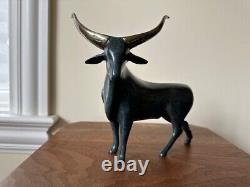 Loet Vanderveen Limited Edition Bronze Bull #396/500 Mint Condition