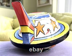 Lorna Bailey Limited Edition Teapot'Odyssey' in shape of Planet Saturn 20/350