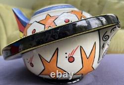 Lorna Bailey Limited Edition Teapot'Odyssey' in shape of Planet Saturn 20/350