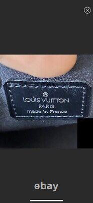 Louis Vuitton Limited Edition Satin Mini Black Alma. RARE Mint Condition