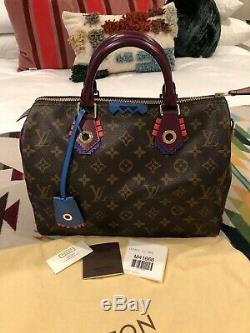 Louis Vuitton Limited Edition Totem Speedy 30 Excellent Condition with Receipt