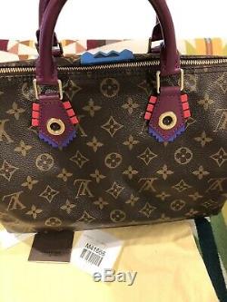 Louis Vuitton Limited Edition Totem Speedy 30 Excellent Condition with Receipt