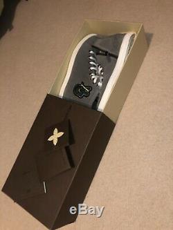 Louis Vuitton UK8 EU42 High Top limited edition MINT condition withbox GENUINE