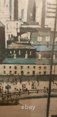 Lslowry signed limited edition, Industrial town in pristine condition