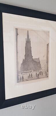Lslowry signed limited edition, St Simons Church in pristine condition