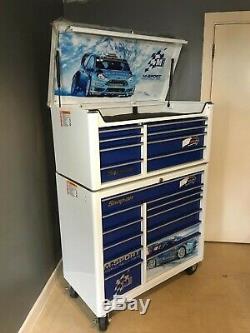 M-Sport Blue Snap on Ltd Edition tool box. Used but good condition