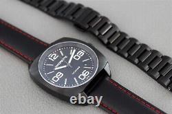 MAGRETTE Leoncino 40mm Black Excellent condition, extra strap. B&P