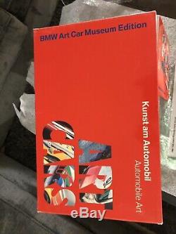 MINICHAMPS 118 BMW 3.0 CSL ART CAR Alexander Calder Rare HTF in great condition