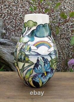 MOORCROFT RAINBOW LAKE Vase shape 117/7 Limited Edition 18/20 Retail Price £845