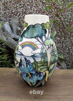 MOORCROFT RAINBOW LAKE Vase shape 117/7 Limited Edition 18/20 Retail Price £845