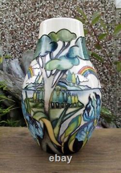 MOORCROFT RAINBOW LAKE Vase shape 117/7 Limited Edition 18/20 Retail Price £845