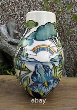 MOORCROFT RAINBOW LAKE Vase shape 117/7 Limited Edition 18/20 Retail Price £845