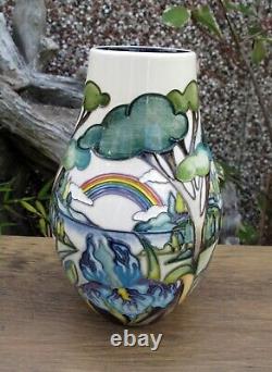 MOORCROFT RAINBOW LAKE Vase shape 117/7 Limited Edition 18/20 Retail Price £845