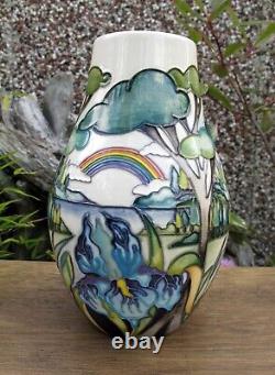 MOORCROFT RAINBOW LAKE Vase shape 117/7 Limited Edition 18/20 Retail Price £845