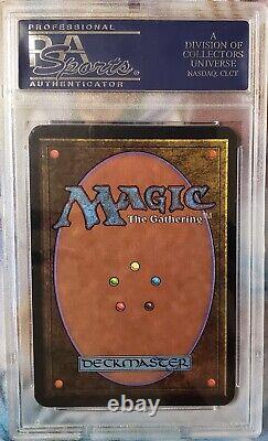 MTG Limited Edition Alpha 1993 Lightning Bolt PSA 9 Mint Old School