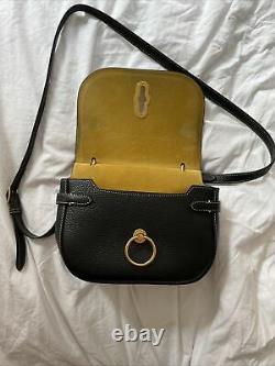 MULBERRY Small Amberley Satchel Black Limited Edition In Very Good Condition