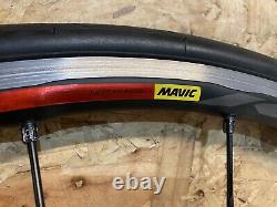 Mavic KSYRIUM PRO LTD Red Edition Road Bike Wheelset & Tyres Great Condition