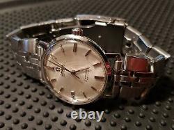 Men's Omega' vintage 1965 seamaster 550 cal. Service'd. Polished A-1 Conditions