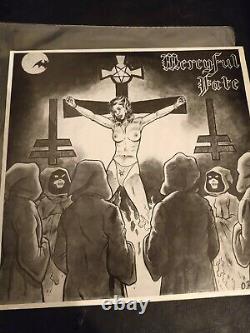 Mercyful Fate EP 1st PRESS WHITE BOARDER NM CONDITION INSERT INCLUDED
