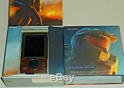 Microsoft 30 gb halo 3 limited edition brown zune complete excellent condition