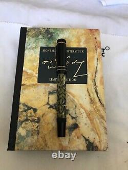 Montblanc Oscar Wilde Writers Limited Edition FP, M Nib-Excellent condition