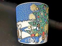 Moomin Arabia Christmas Mug Cup 2004-2005 retired limited edition New condition