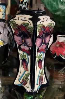 Moorcroft Glory And Dreams R. Bishop Limited Edition Vase First Mint Condition