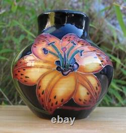 Moorcroft Tigris Lilies Vase shape 35/3 Limited Edition First Quality RRP £328