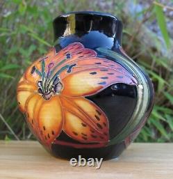 Moorcroft Tigris Lilies Vase shape 35/3 Limited Edition First Quality RRP £328