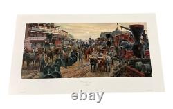 Mort Kunstler JACKSON COMMANDEERS THE RAILROAD Limited Edition Signed Numbered