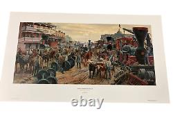 Mort Kunstler JACKSON COMMANDEERS THE RAILROAD Limited Edition Signed Numbered