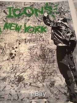 Mr BRAINWASH'THE WALL' RARE LIMITED EDITION PRINT MINT CONDITION