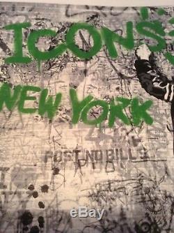Mr BRAINWASH'THE WALL' RARE LIMITED EDITION PRINT MINT CONDITION