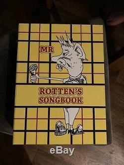 Mr. Rottens Songbook Limited Edition MINT CONDITION Signed And Numbered Original