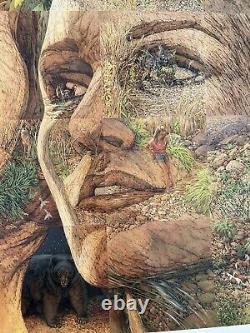 NEW CONDITION Bev Doolittle Earth is My Mother Limited Edition Lithograph Print