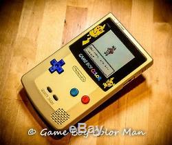 NINTENDO GAME BOY COLOR LIMITED EDITION GOLD Console Only MINT CONDITION