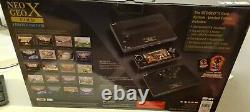 Neo Geo X Gold Limited Edition Console New and Sealed Fantastic Condition +