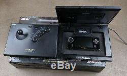 Neo Geo X Gold Limited Edition with NINJA MASTERS EXCELLENT CONDITION & COMPLETE