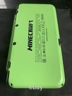 New Style Nintendo 2DS XL Minecraft Creeper Limited Edition GREAT CONDITION