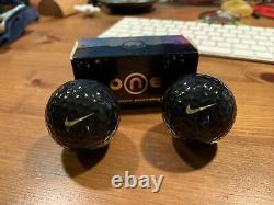 Nike Black On Black Limited Edition Golf Balls- extremely rare mint condition