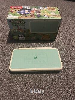 Nintendo 2DS XL Console Animal Crossing Limited Edition Console. Mint Condition