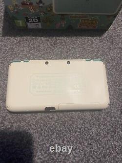 Nintendo 2DS XL Console Animal Crossing Limited Edition Console. Mint Condition