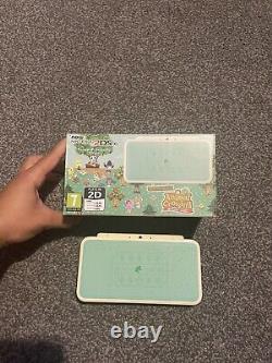 Nintendo 2DS XL Console Animal Crossing Limited Edition Console. Mint Condition