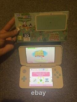 Nintendo 2DS XL Console Animal Crossing Limited Edition Console. Mint Condition