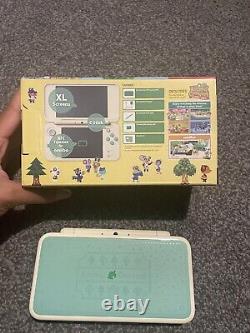 Nintendo 2DS XL Console Animal Crossing Limited Edition Console. Mint Condition