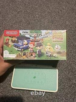 Nintendo 2DS XL Console Animal Crossing Limited Edition Console. Mint Condition