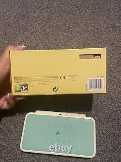 Nintendo 2DS XL Console Animal Crossing Limited Edition Console. Mint Condition