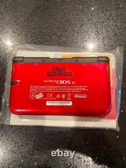 Nintendo 3DS XL Smash Bros Limited Edition Boxed Excellent Condition CIB PAL